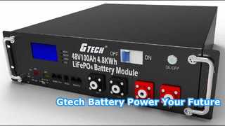 Gtech LR 51.2V 100Ah লিথিয়াম ব্যাটারি শক্তি সঞ্চয়স্থান