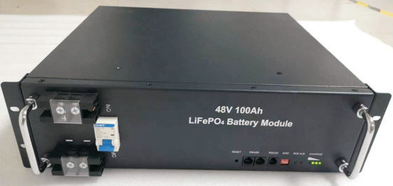 100A লিথিয়াম আয়রন ফসফেট ব্যাটারি 4800WH উচ্চ ক্ষমতার শক্তি সঞ্চয়স্থান