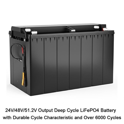 24V/48V/51.2V আউটপুট ডিপ সাইকেল LiFePO4 ব্যাটারি, যা টেকসই চক্র বৈশিষ্ট্য এবং 6000+ চক্রের বেশি স্থায়ী