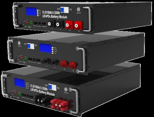 Long cycle Life 51.2V100Ah Lithium Battery For Energy Storage