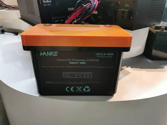 G TECH 12.8V 100Ah LiFePO4 Battery with 6000 Cycles for Solar Energy Storage সৌরশক্তি সঞ্চয় করার জন্য 6000 চক্র সহ LiFePO4 ব্যাটারি