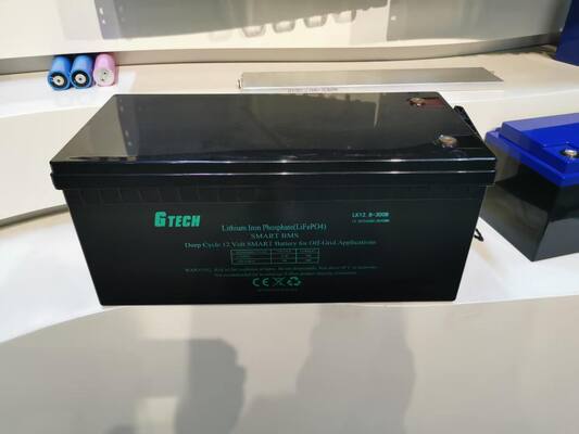 12.8V200AH লিড এসিড প্রতিস্থাপন LiFePO4 ব্যাটারি 6000 বার দীর্ঘ চক্র জীবন