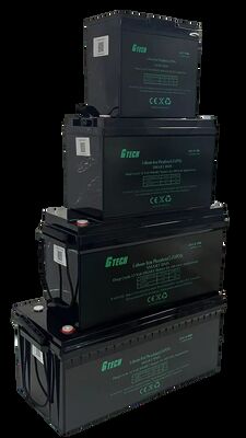 জি টেক ১২.৮ভি ৩১৪এএইচ লেড অ্যাসিড রিপ্লেসমেন্ট লাইফপো৪ ব্যাটারি ৬০০০ বার দীর্ঘ সাইকেল লাইফ