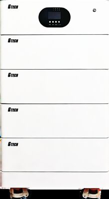 জি টেক স্ট্যাকেবল ২০.৪৮KWH LiFePO4 ব্যাটারি প্যাক, সোলার এনার্জি স্টোরেজের জন্য ৬০০০ লং সাইকেল লাইফ সহ