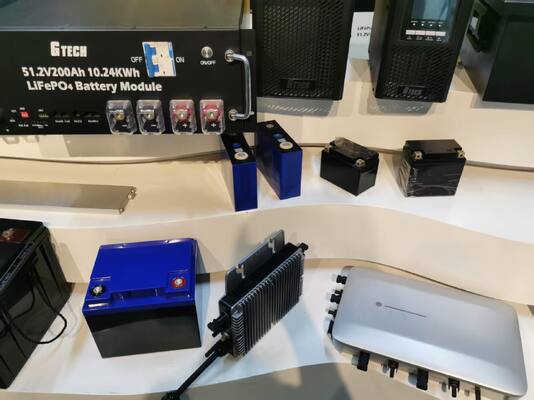 G TECH 12.8V 40Ah LiFePO4 ব্যাটারি 6000 চক্র জীবন সৌর শক্তি সঞ্চয় করার জন্য ব্লুটুথ ফাংশন