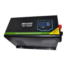 ইউপিএস 5KW 6KW খাঁটি সাইন ওয়েভ ইনভার্টার পিডব্লিউএম এমপিপিটি সোলার কন্ট্রোলার