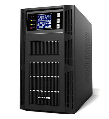 এলসিডি ডিসপ্লে 12 ভি 7 এএইচ 10000W 10 কেভিএ মডুলার অনলাইন ইউপিএস