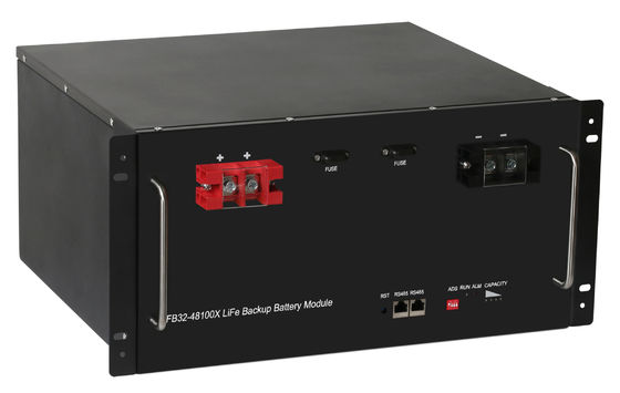 অ্যালুমিয়াম শেল 1U 2U 5U 48V 100AH ​​Lifepo4 ব্যাটারি প্যাক
